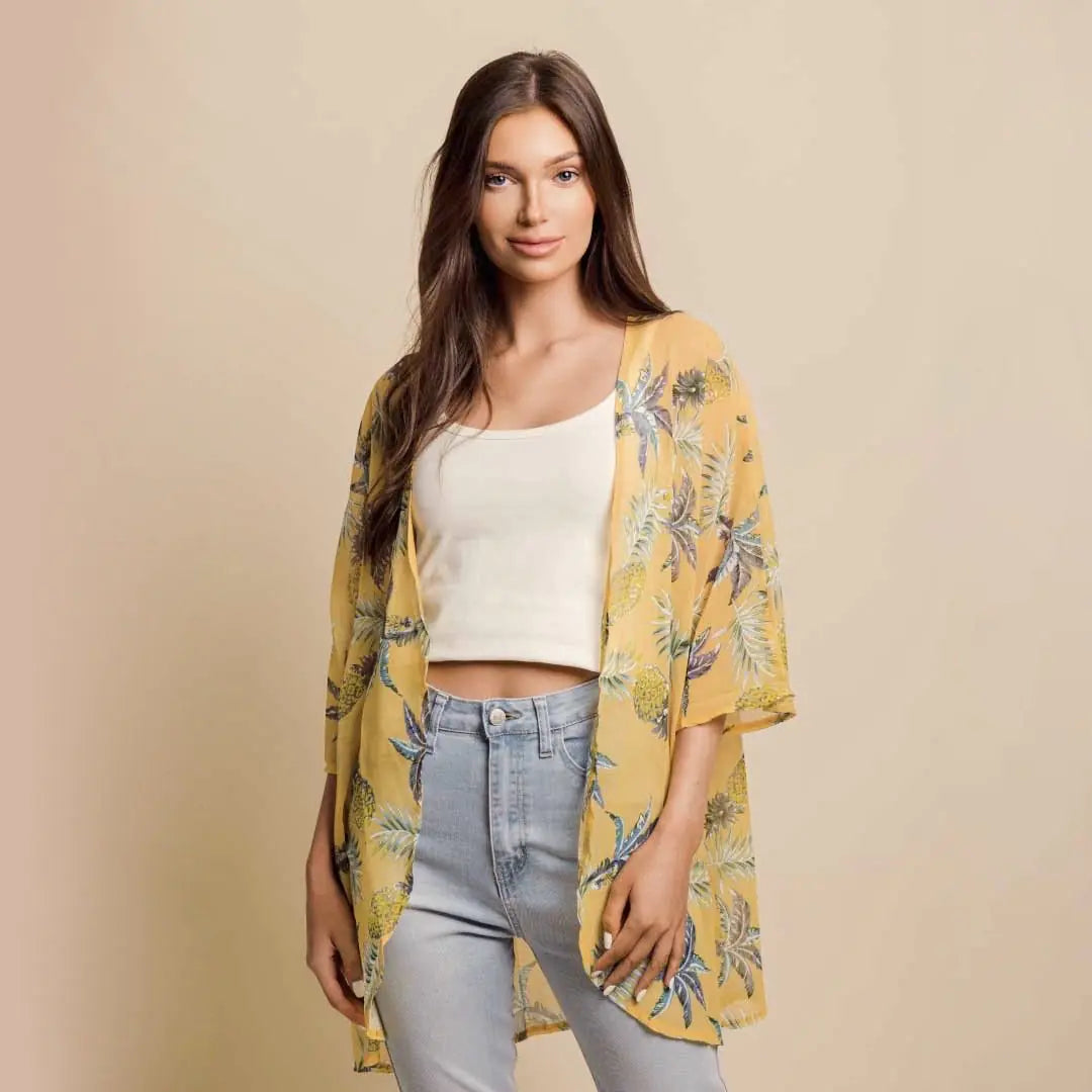 COCO-Tropical Kimono