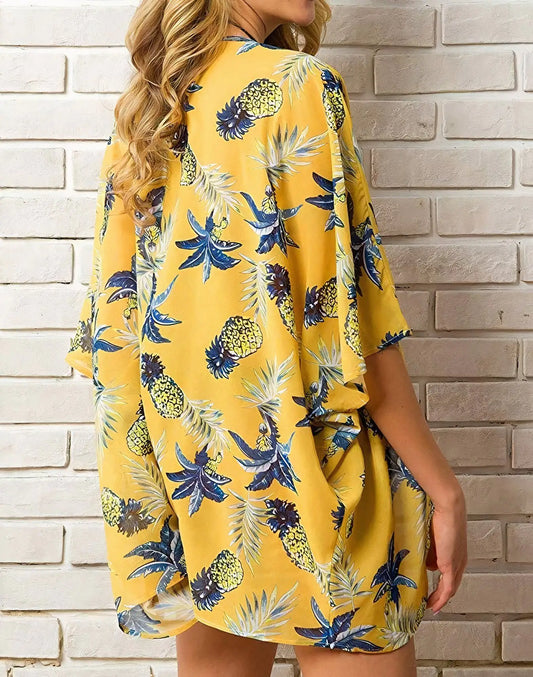 COCO-Tropical Kimono
